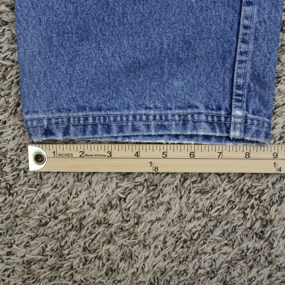 Vintage 90s Pepe Jeans Denim Worxx Straight‎ Leg Size 14 Kids Skate Blue Cotton